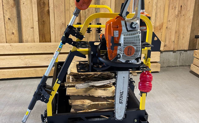 How To Carry A Chainsaw On A Tractor