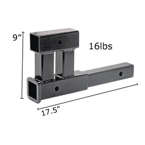 Dual 2 Inch Hitch Extender