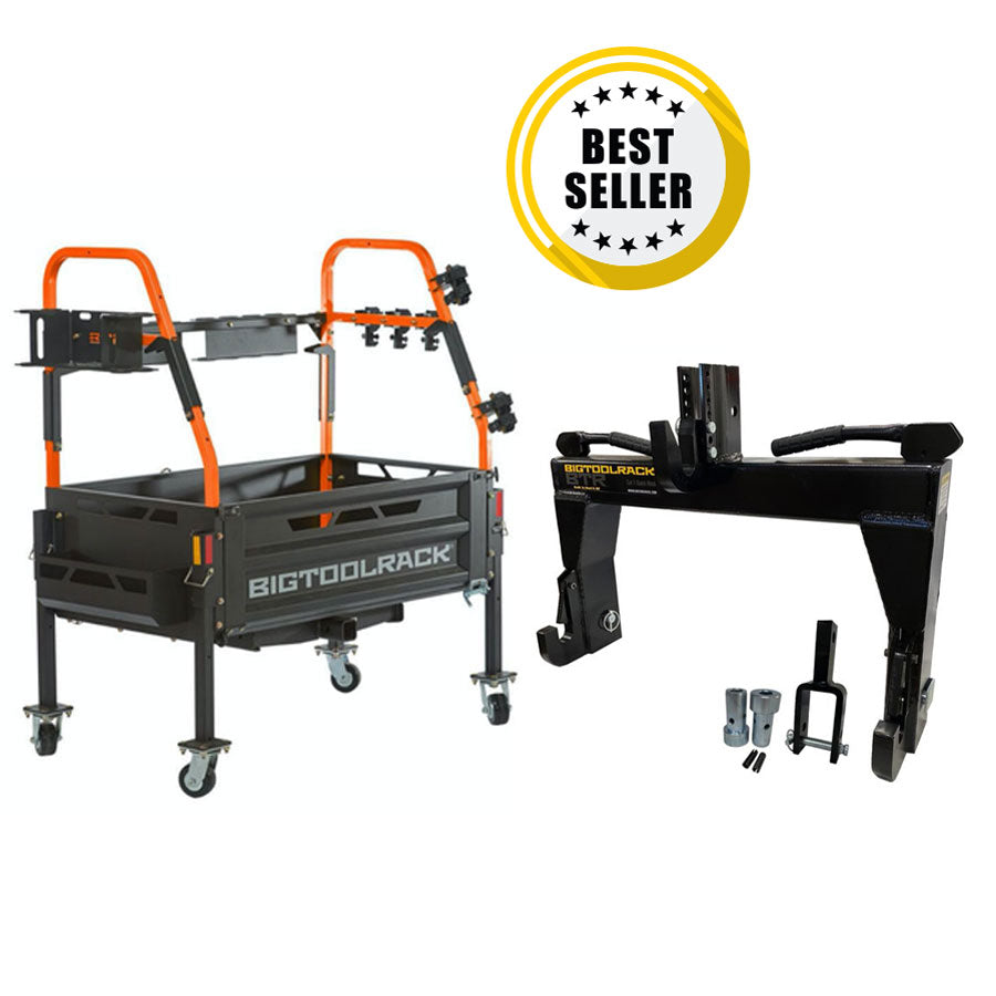 Ultimate Rack with Quick Hitch combo - orange