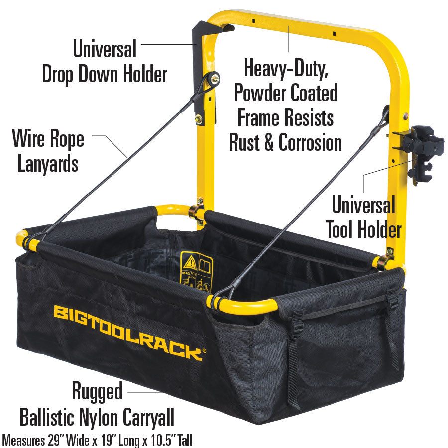 BigToolRack YardRack® Package labeled