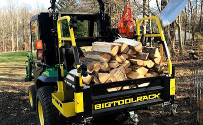 How To Carry Firewood With Your Tractor