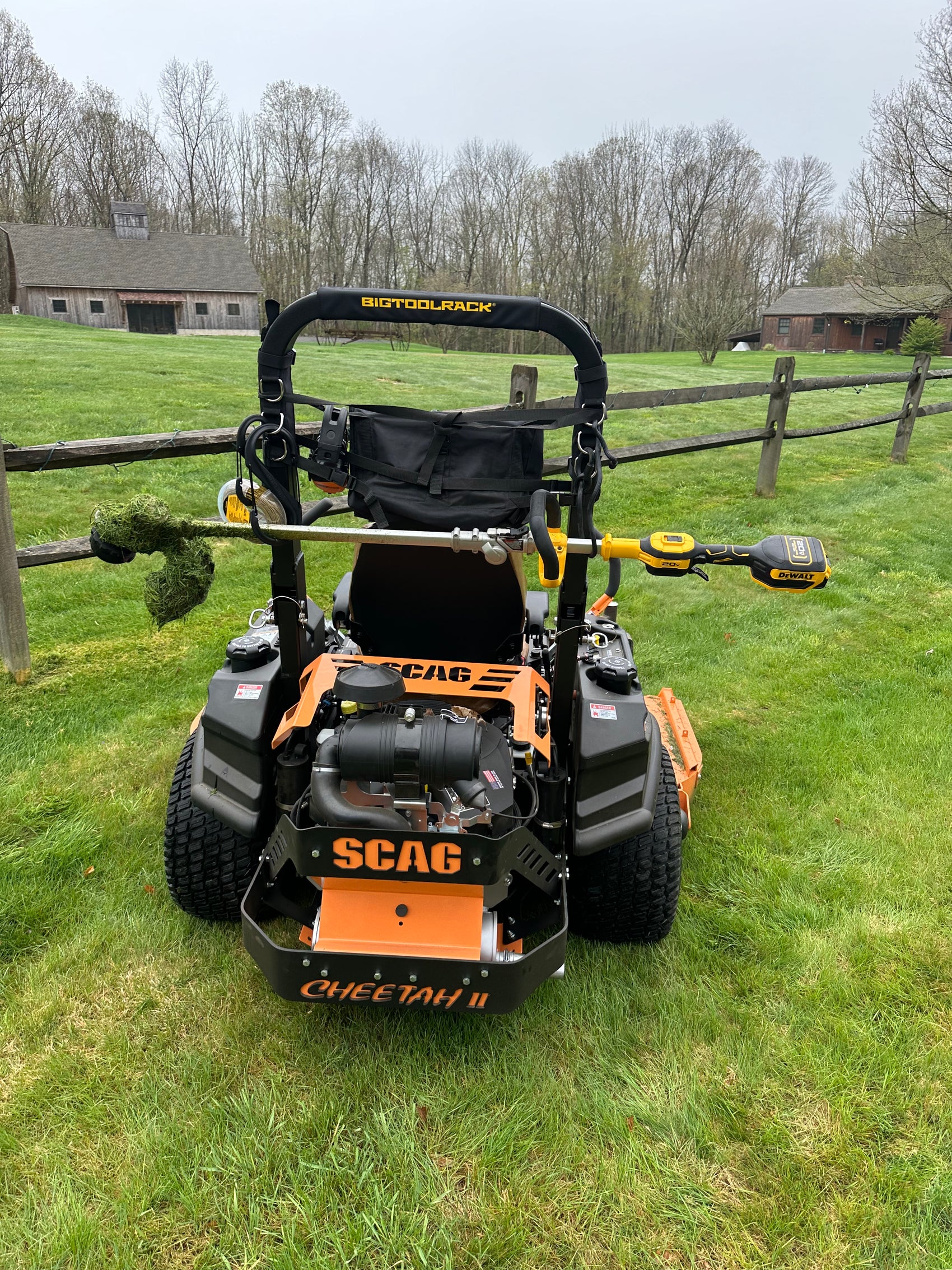 Zero Turn Rops Tool Rack RopsRackPack® Package - BIGTOOLRACK