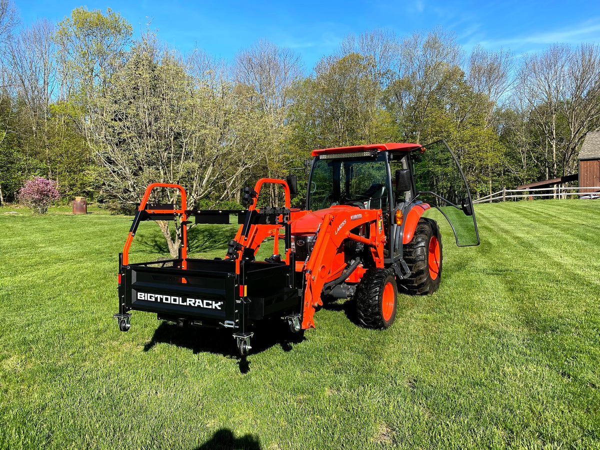 New Bigtoolrack Heavy Duty Skid Steer Quick Hitch