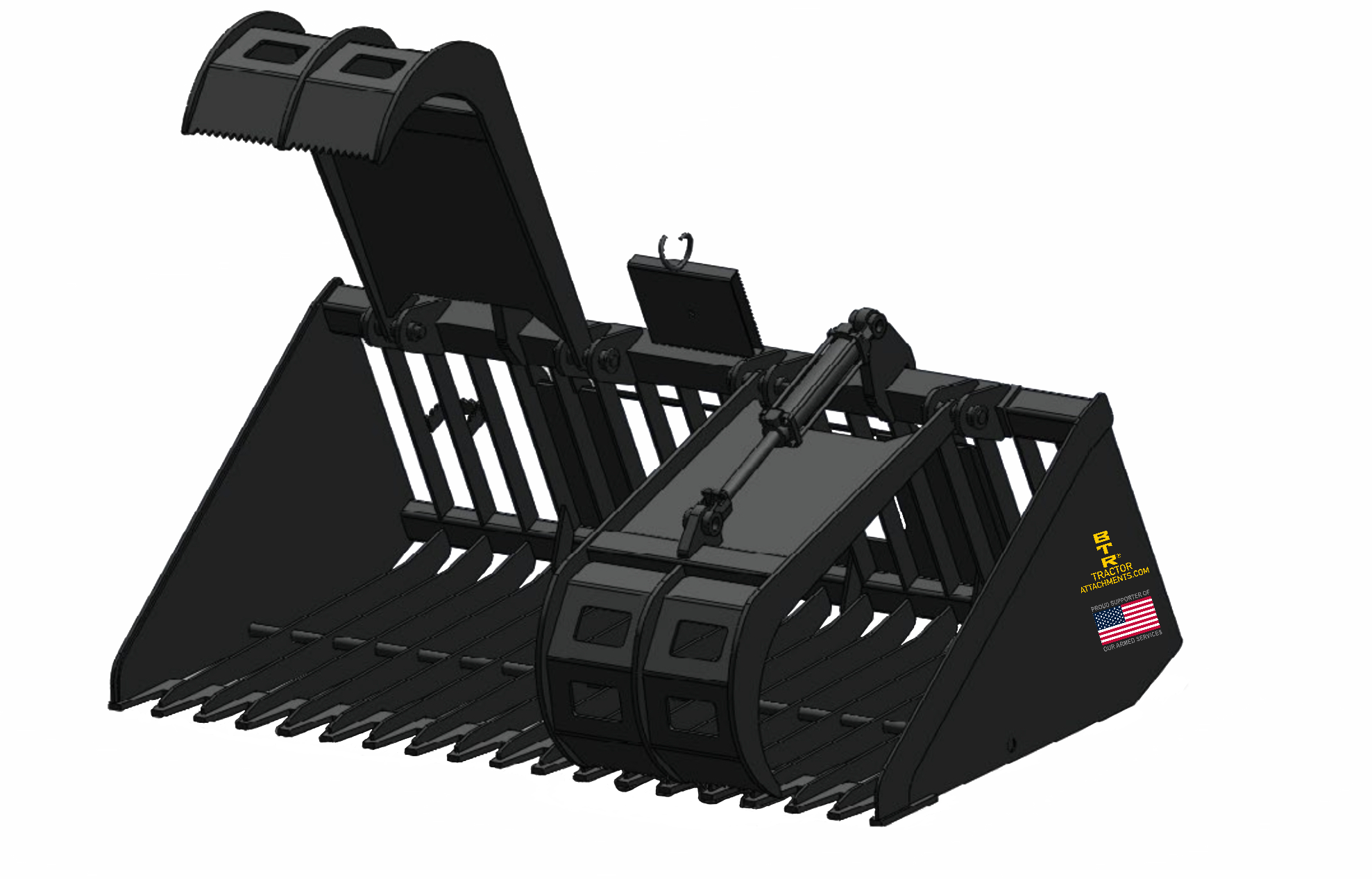 Bigtoolrack Firewood Grapple