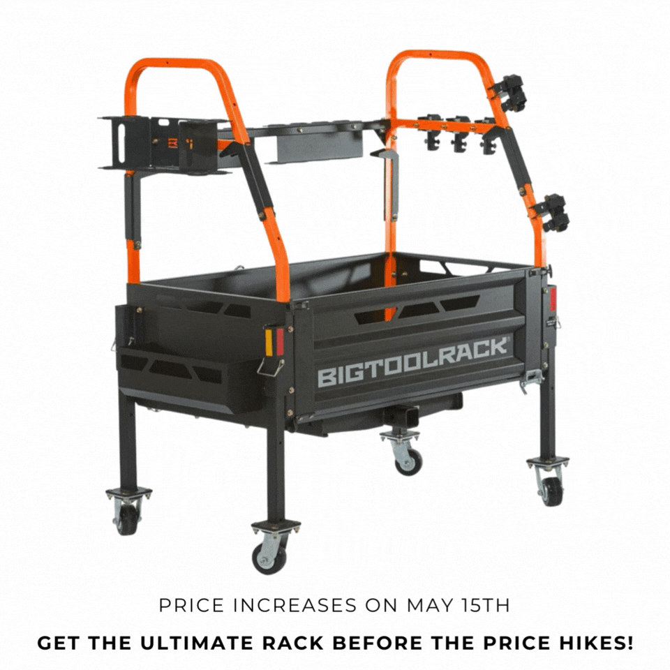Free shipping on entire order with every Ultimate Rack purchase to Con