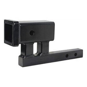 1.25" to 2" Hitch Adapter with 4" Rise