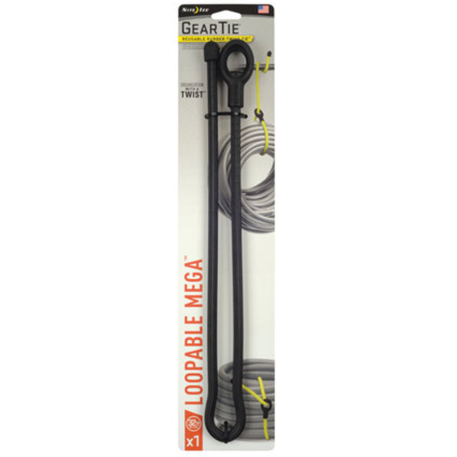 mega gear shop Gear Tie 32 in. Loopable Mega - Black - Tractor Accessories